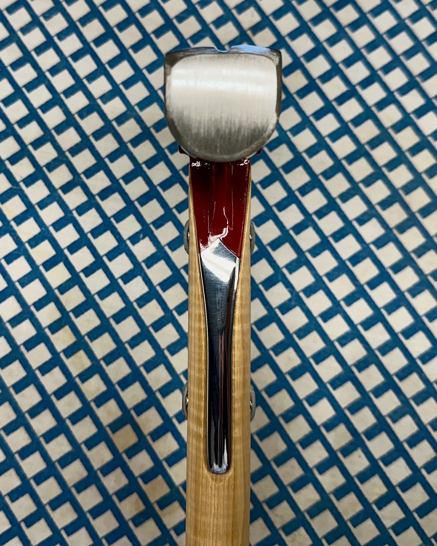 A76: Custom Smooth-Face Red Polished TC20
