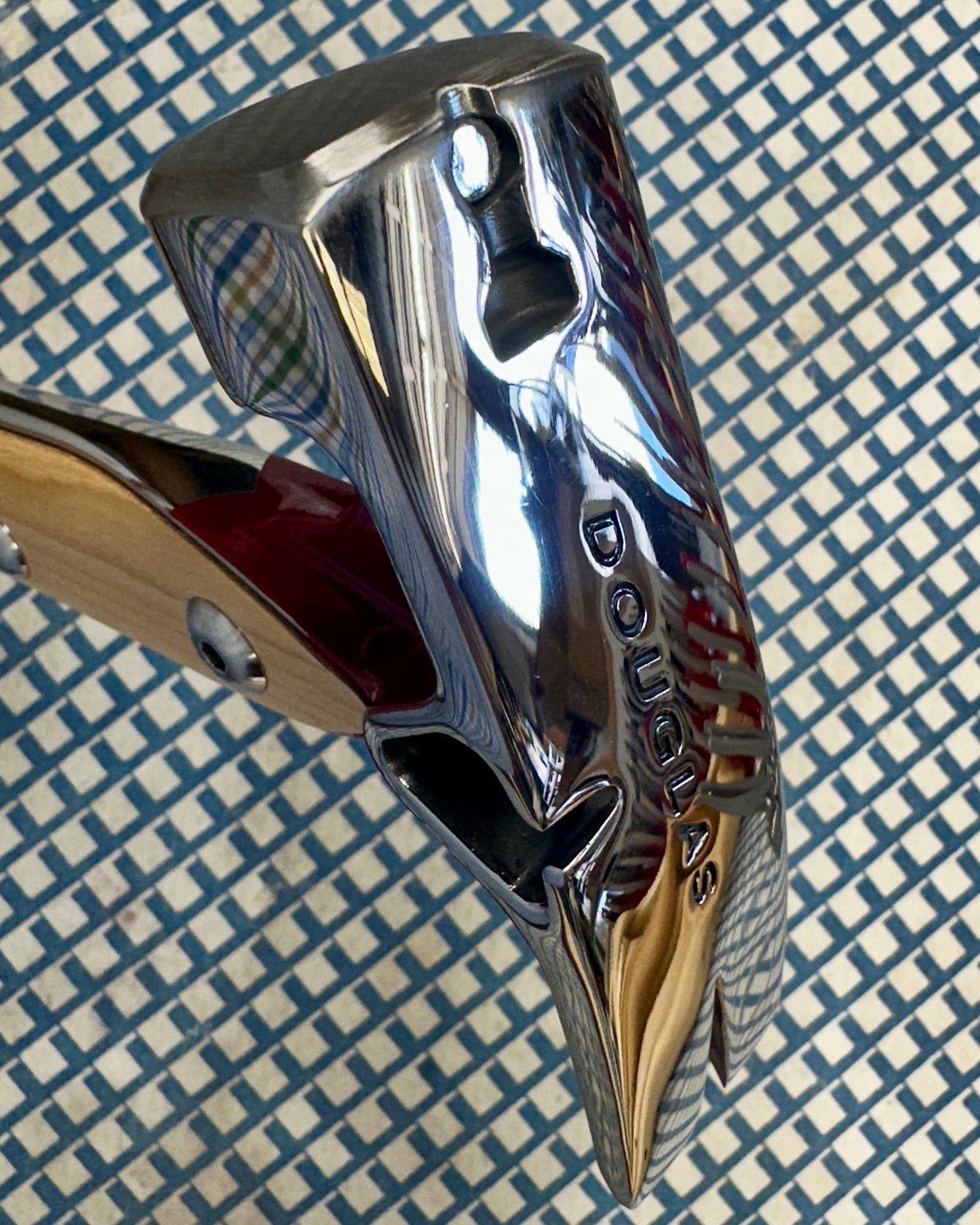 A76: Custom Smooth-Face Red Polished TC20